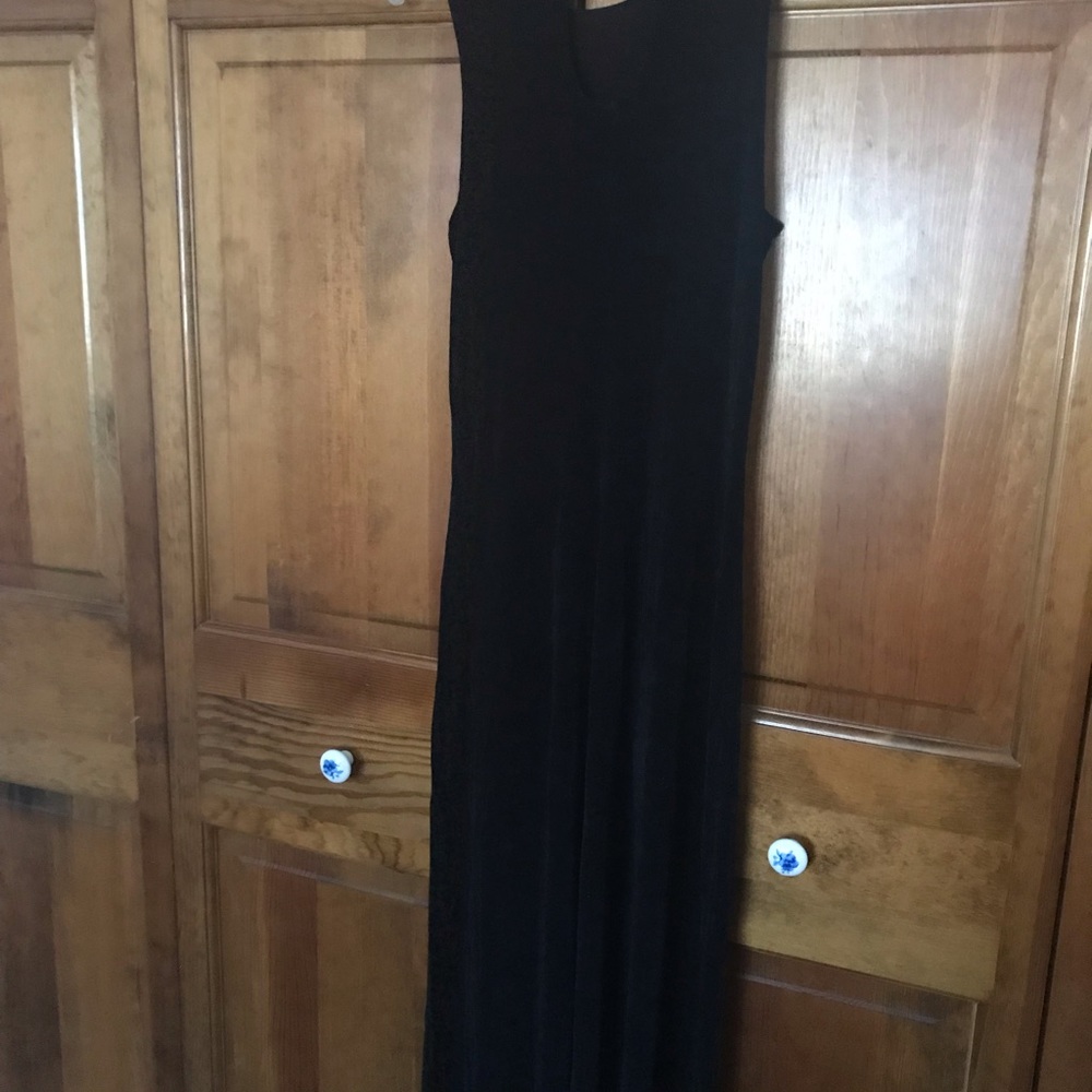 BMoss black long dress Size Large